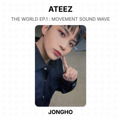 ATEEZ THE WORLD EP.1 : MOVEMENT SOUND WAVE Official Photocard