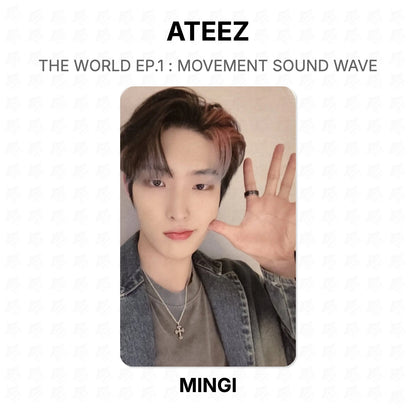 ATEEZ THE WORLD EP.1 : MOVEMENT SOUND WAVE Official Photocard