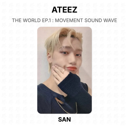 ATEEZ THE WORLD EP.1 : MOVEMENT SOUND WAVE Official Photocard