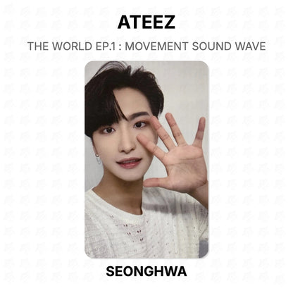 ATEEZ THE WORLD EP.1 : MOVEMENT SOUND WAVE Official Photocard