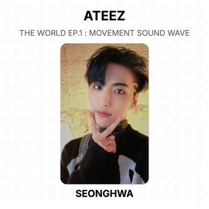 ATEEZ THE WORLD EP.1 : MOVEMENT SOUND WAVE Official Photocard