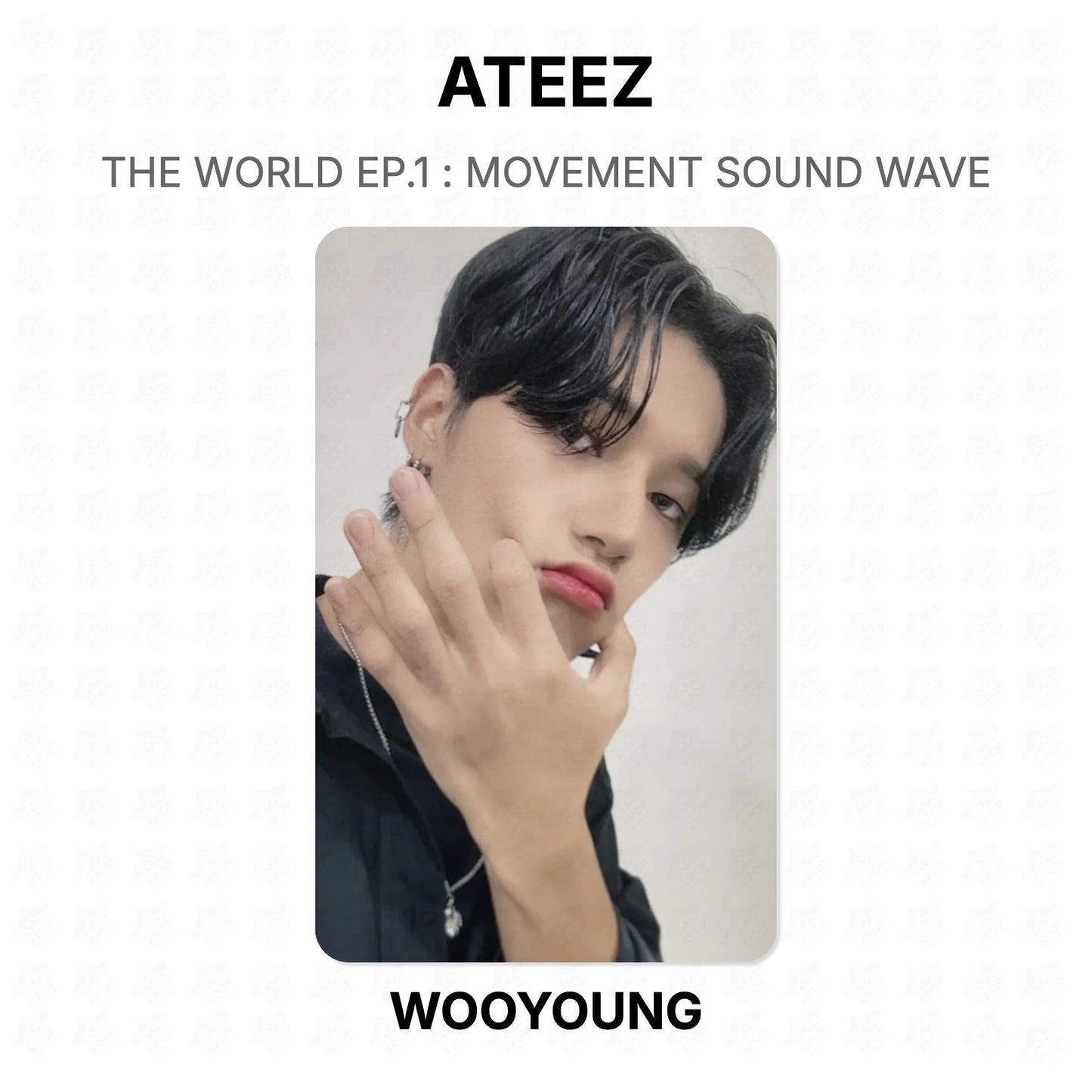 ATEEZ THE WORLD EP.1 : MOVEMENT SOUND WAVE Official Photocard