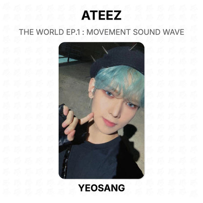 ATEEZ THE WORLD EP.1 : MOVEMENT SOUND WAVE Official Photocard