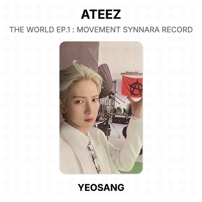 ATEEZ THE WORLD EP.1 : MOVEMENT SYNNARA RECORD Official Photocard