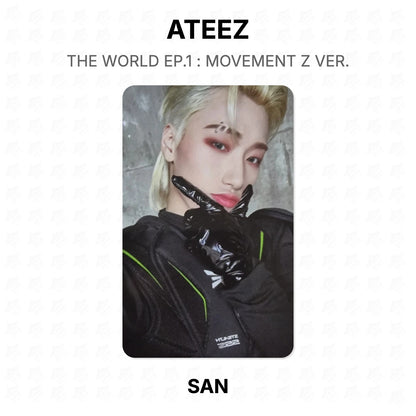 ATEEZ THE WORLD EP.1 : MOVEMENT Z VER. Official Photocard