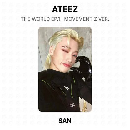 ATEEZ THE WORLD EP.1 : MOVEMENT Z VER. Official Photocard