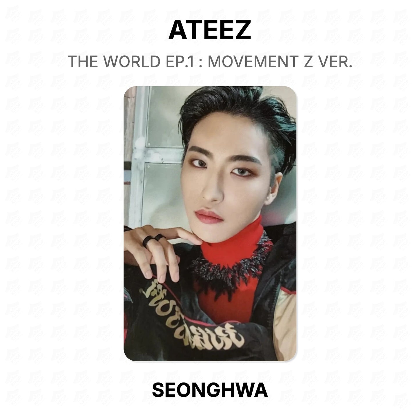 ATEEZ THE WORLD EP.1 : MOVEMENT Z VER. Official Photocard