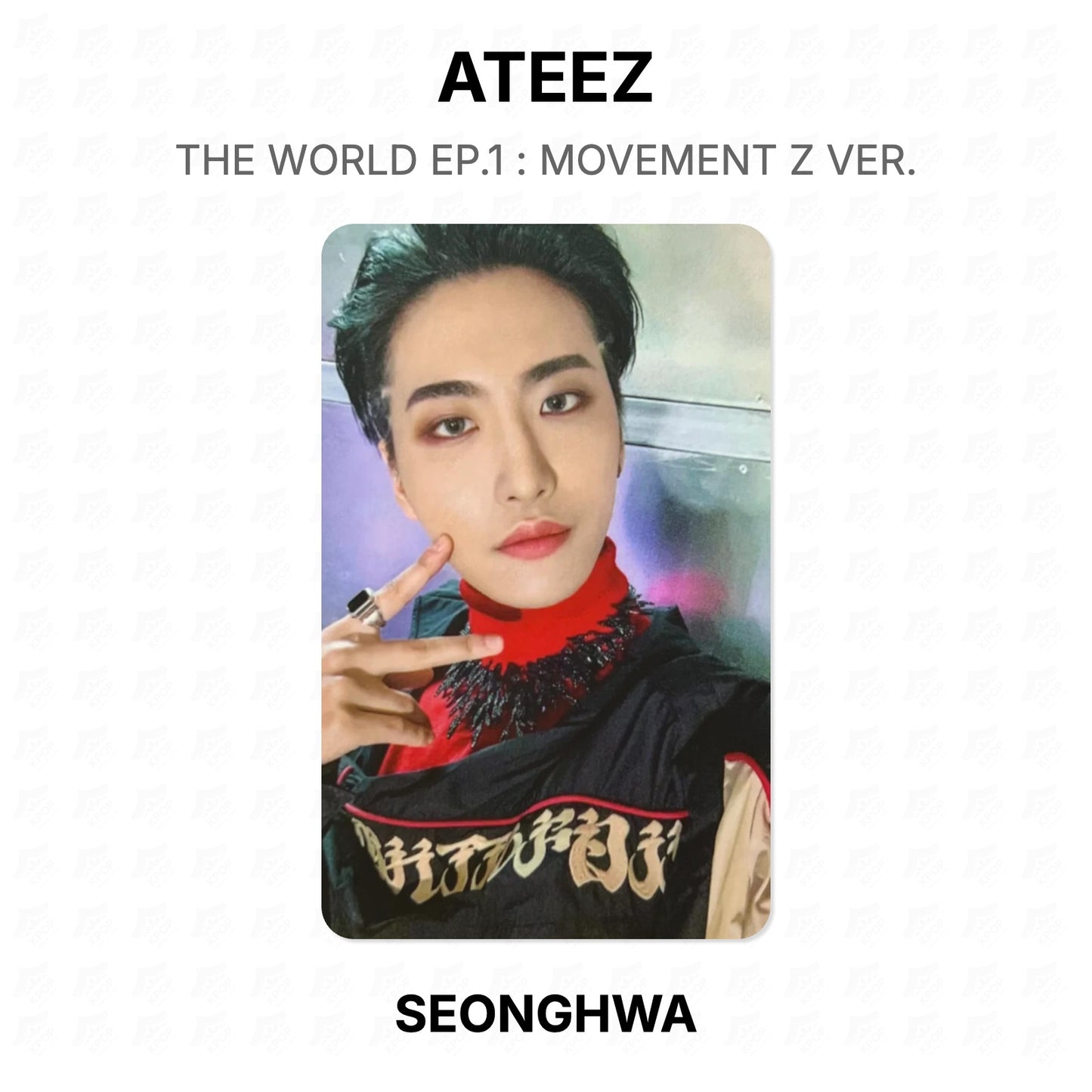 ATEEZ THE WORLD EP.1 : MOVEMENT Z VER. Official Photocard