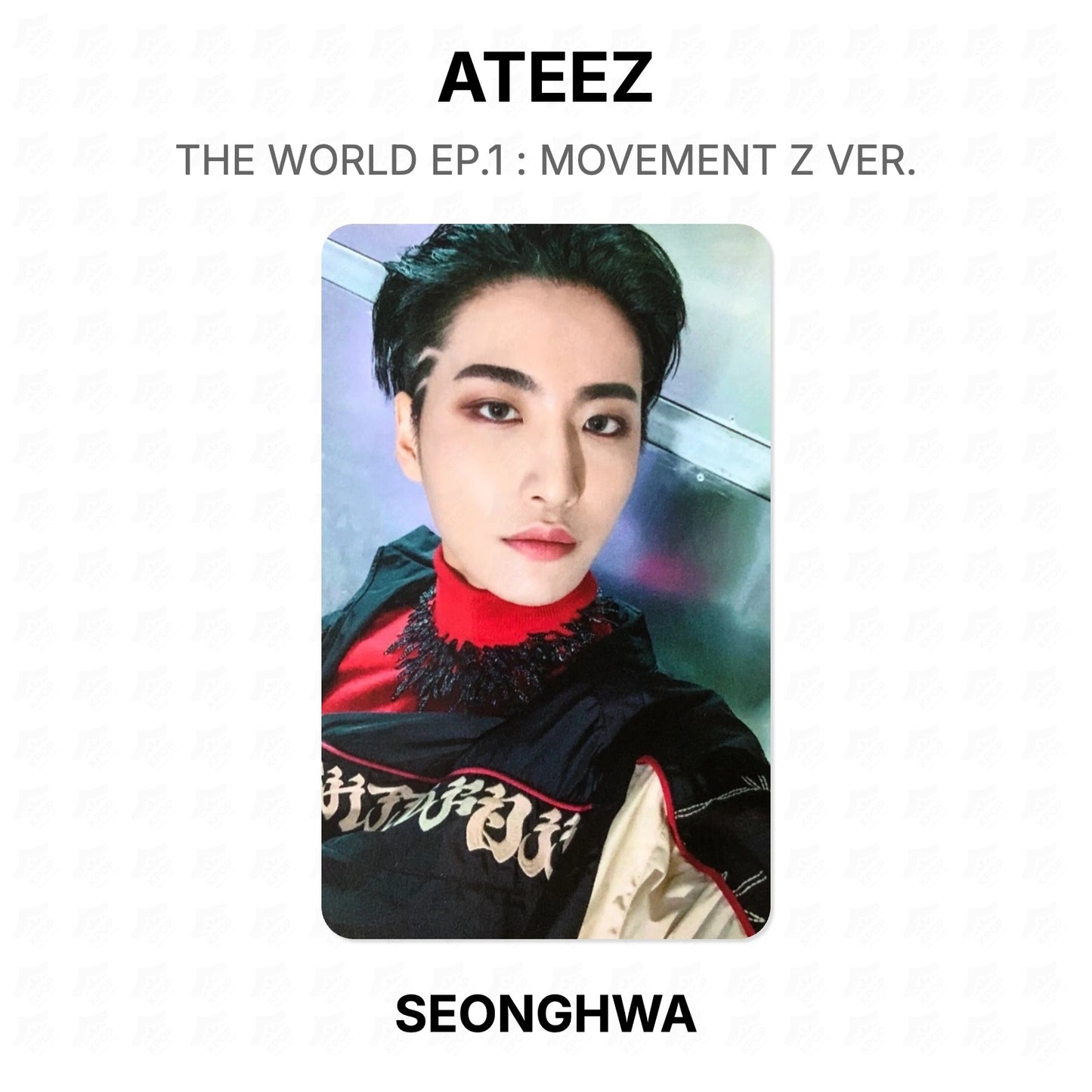 ATEEZ THE WORLD EP.1 : MOVEMENT Z VER. Official Photocard