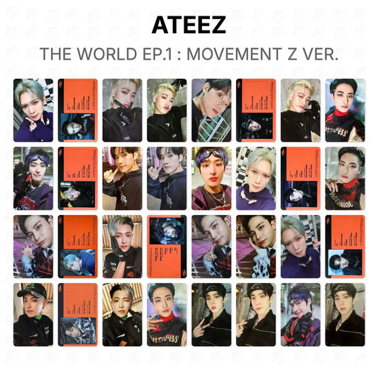 ATEEZ THE WORLD EP.1 : MOVEMENT Z VER. Official Photocard
