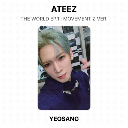 ATEEZ THE WORLD EP.1 : MOVEMENT Z VER. Official Photocard