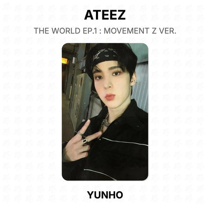 ATEEZ THE WORLD EP.1 : MOVEMENT Z VER. Official Photocard