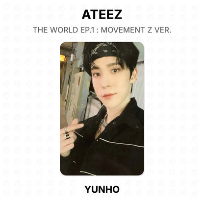 ATEEZ THE WORLD EP.1 : MOVEMENT Z VER. Official Photocard