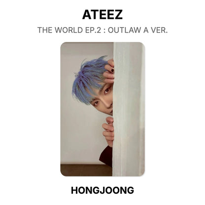 ATEEZ THE WORLD EP.2 : OUTLAW A VER. โฟโต้การ์ดของแท้