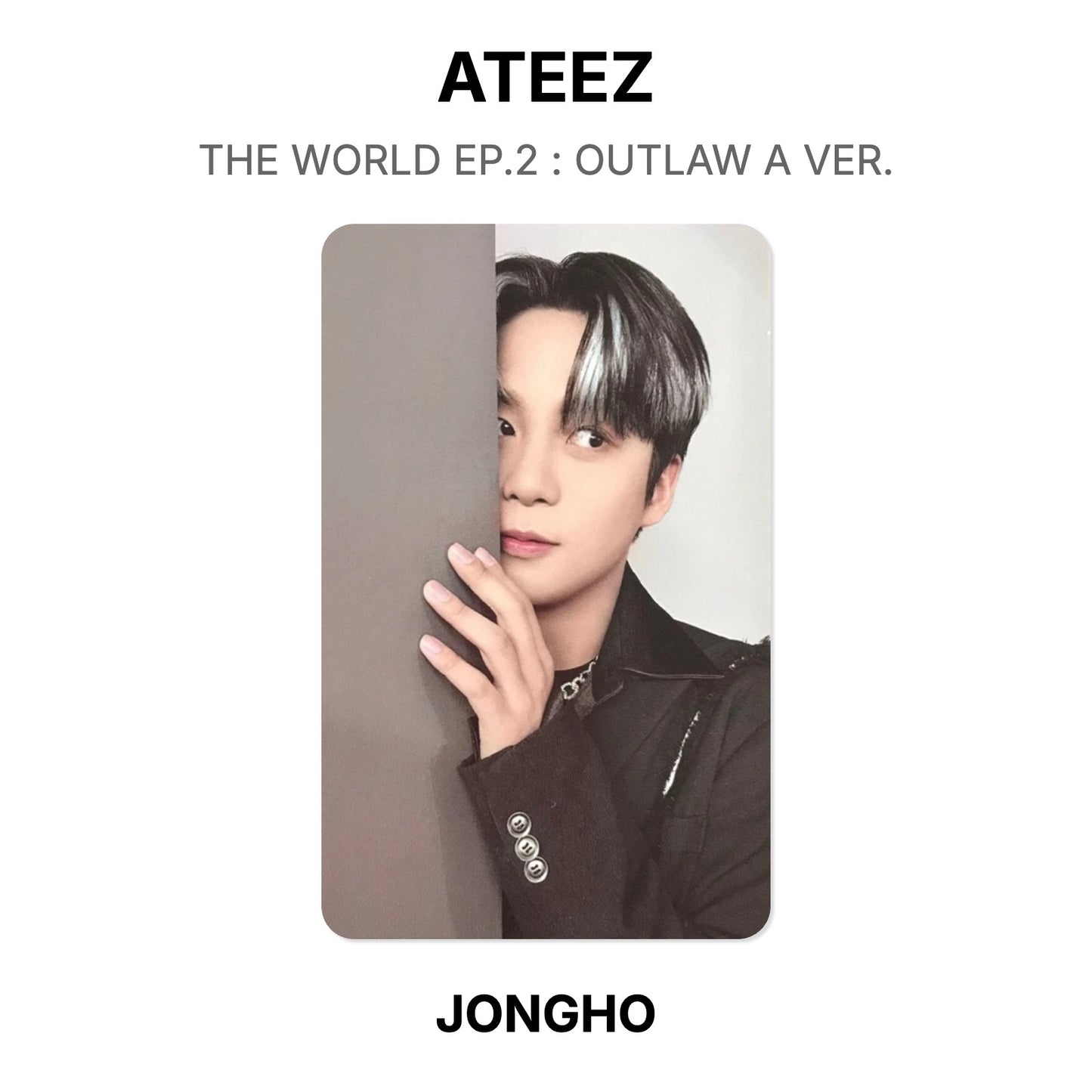 ATEEZ THE WORLD EP.2 : OUTLAW A VER. โฟโต้การ์ดของแท้