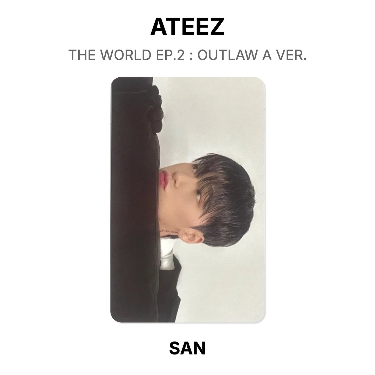 ATEEZ THE WORLD EP.2 : OUTLAW A VER. โฟโต้การ์ดของแท้