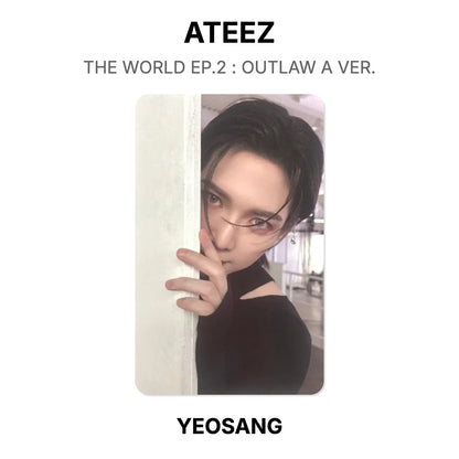 ATEEZ THE WORLD EP.2 : OUTLAW A VER. โฟโต้การ์ดของแท้
