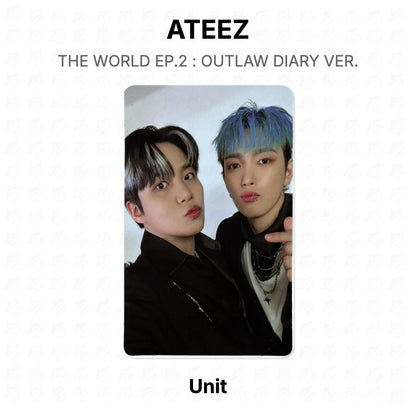 ATEEZ THE WORLD EP.2 : OUTLAW DIARY VER. Official Photocard