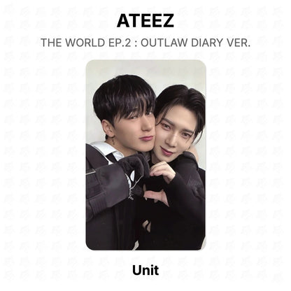 ATEEZ THE WORLD EP.2 : OUTLAW DIARY VER. Official Photocard
