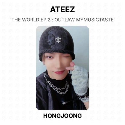ATEEZ THE WORLD EP.2 : OUTLAW MYMUSICTASTE Official Photocard