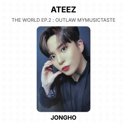 ATEEZ THE WORLD EP.2 : OUTLAW MYMUSICTASTE Official Photocard