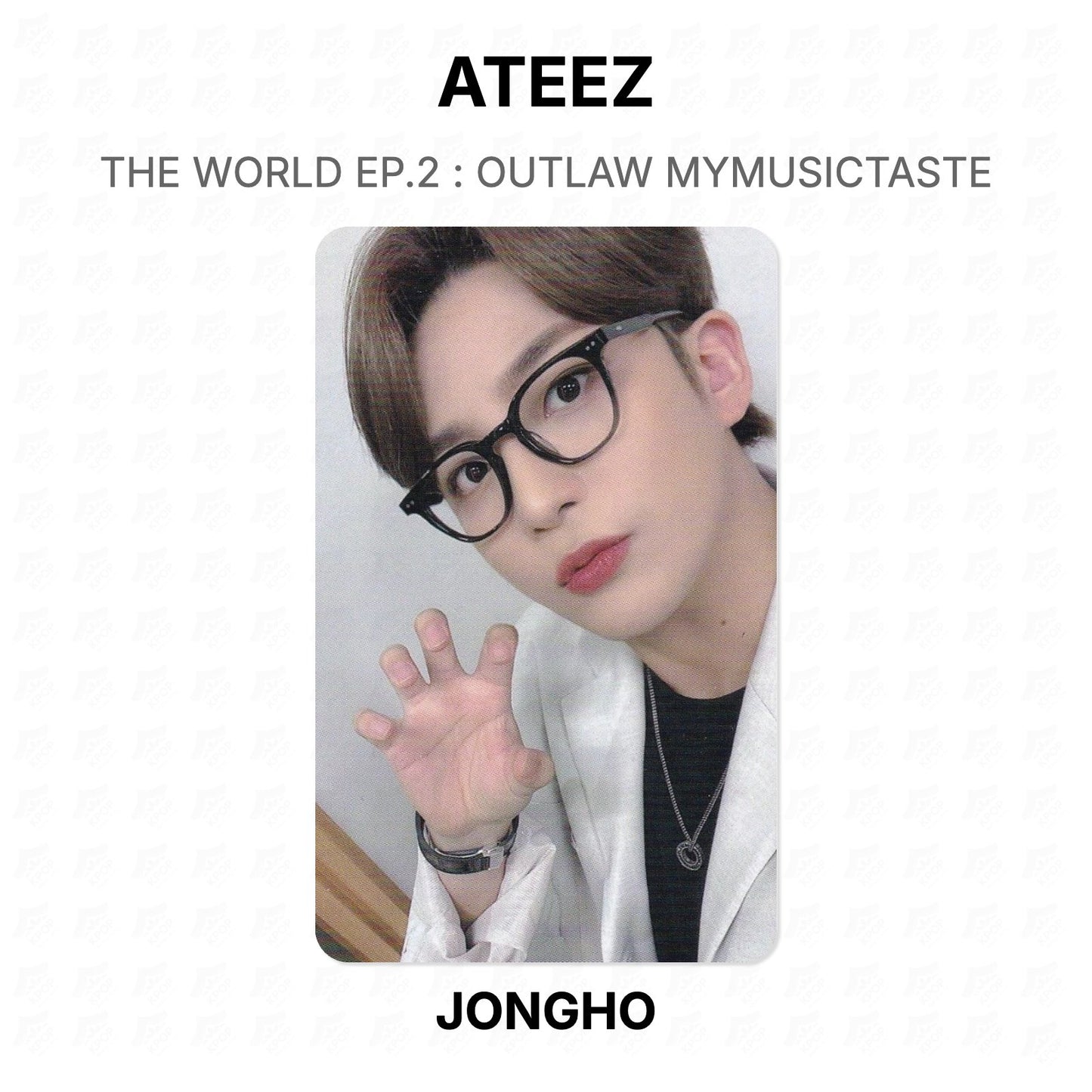 ATEEZ THE WORLD EP.2 : OUTLAW MYMUSICTASTE Official Photocard