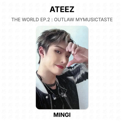 ATEEZ THE WORLD EP.2 : OUTLAW MYMUSICTASTE Official Photocard