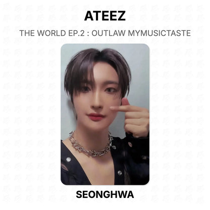 ATEEZ THE WORLD EP.2 : OUTLAW MYMUSICTASTE Official Photocard