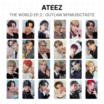 ATEEZ THE WORLD EP.2 : OUTLAW MYMUSICTASTE Official Photocard