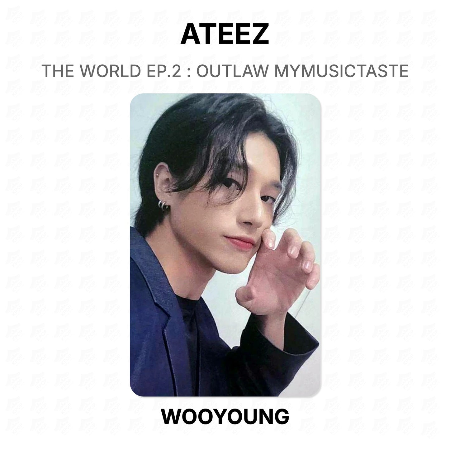 ATEEZ THE WORLD EP.2 : OUTLAW MYMUSICTASTE Official Photocard