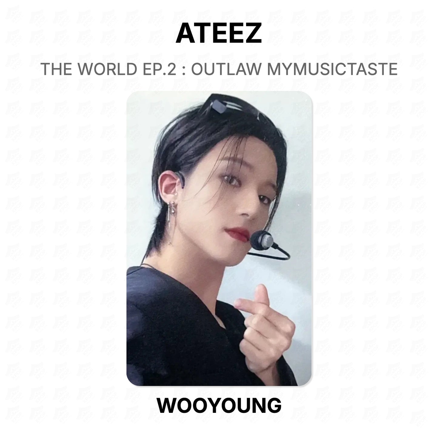 ATEEZ THE WORLD EP.2 : OUTLAW MYMUSICTASTE Official Photocard