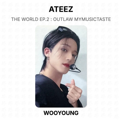 ATEEZ THE WORLD EP.2 : OUTLAW MYMUSICTASTE Official Photocard