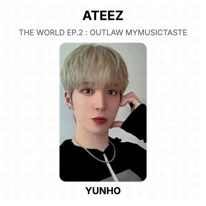 ATEEZ THE WORLD EP.2 : OUTLAW MYMUSICTASTE Official Photocard