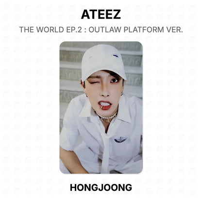 ATEEZ THE WORLD EP.2 : OUTLAW PLATFORM VER. Official Photocard