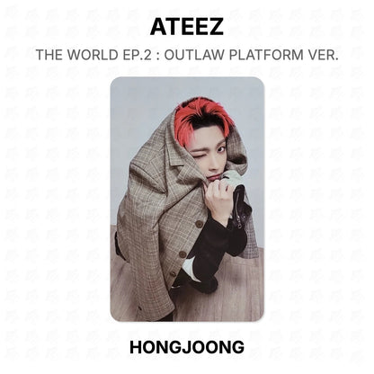 ATEEZ THE WORLD EP.2 : OUTLAW PLATFORM VER. Official Photocard