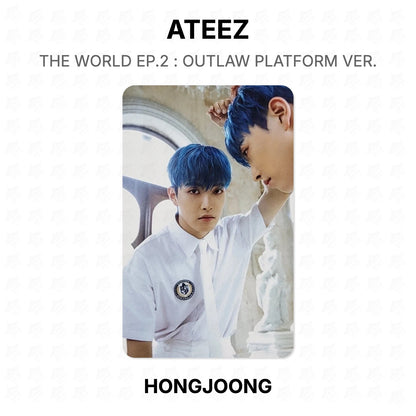 ATEEZ THE WORLD EP.2 : OUTLAW PLATFORM VER. Official Photocard