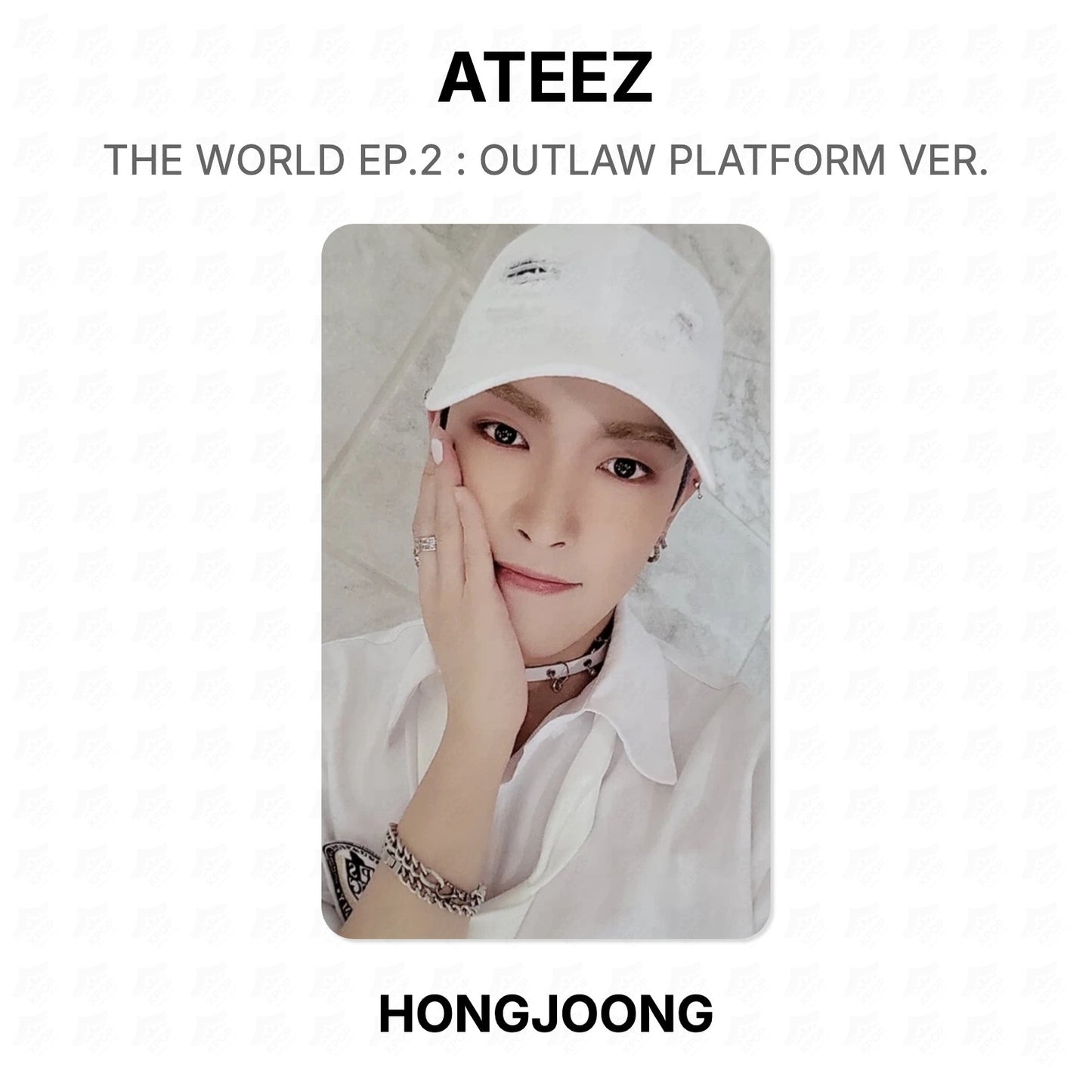 ATEEZ THE WORLD EP.2 : OUTLAW PLATFORM VER. Official Photocard