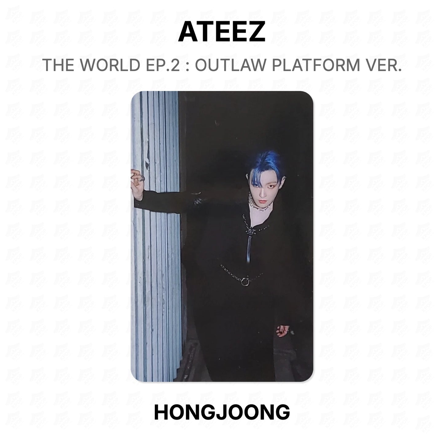 ATEEZ THE WORLD EP.2 : OUTLAW PLATFORM VER. Official Photocard