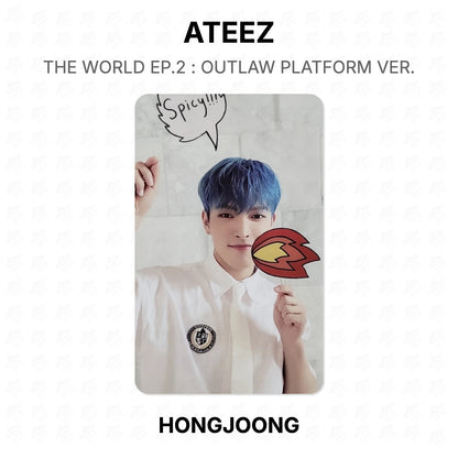 ATEEZ THE WORLD EP.2 : OUTLAW PLATFORM VER. Official Photocard