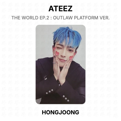 ATEEZ THE WORLD EP.2 : OUTLAW PLATFORM VER. Official Photocard