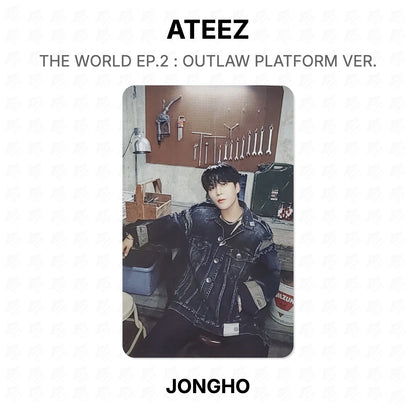 ATEEZ THE WORLD EP.2 : OUTLAW PLATFORM VER. Official Photocard