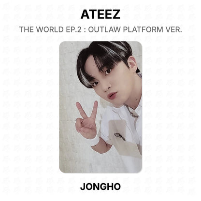 ATEEZ THE WORLD EP.2 : OUTLAW PLATFORM VER. Official Photocard