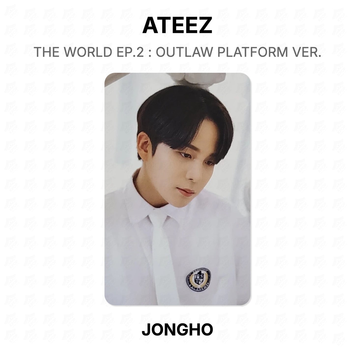 ATEEZ THE WORLD EP.2 : OUTLAW PLATFORM VER. Official Photocard