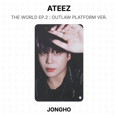 ATEEZ THE WORLD EP.2 : OUTLAW PLATFORM VER. Official Photocard