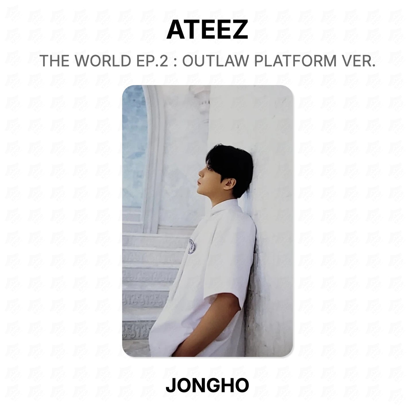 ATEEZ THE WORLD EP.2 : OUTLAW PLATFORM VER. Official Photocard