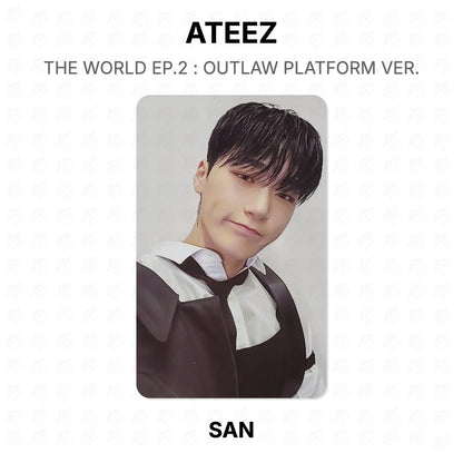 ATEEZ THE WORLD EP.2 : OUTLAW PLATFORM VER. Official Photocard