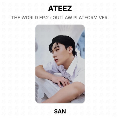 ATEEZ THE WORLD EP.2 : OUTLAW PLATFORM VER. Official Photocard