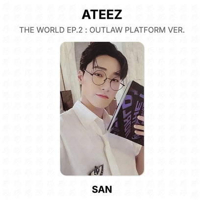 ATEEZ THE WORLD EP.2 : OUTLAW PLATFORM VER. Official Photocard
