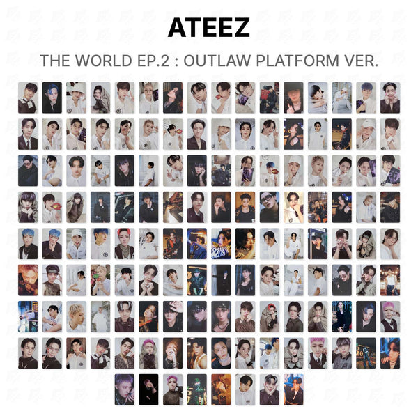 ATEEZ THE WORLD EP.2 : OUTLAW PLATFORM VER. Official Photocard