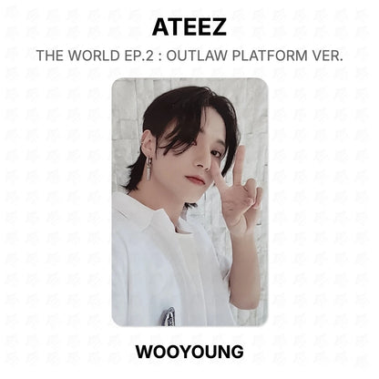 ATEEZ THE WORLD EP.2 : OUTLAW PLATFORM VER. Official Photocard